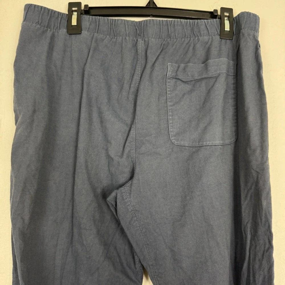 Mack Weldon Mens Blue Gray Cotton Stretch Sunday Jogger Pants‎ Size XL